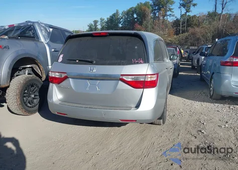 2012 Honda Odyssey Ex-L from USA, damaged, VIN 5FNRL5H61CB028691